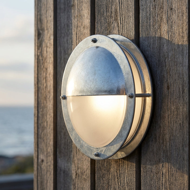 Round Outdoor Wall Light - Marinova