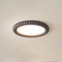 Round Ripple-Edge Flush Ceiling Light -  Ripplume