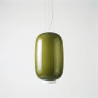 Rounded Glass Pendant Ceiling Lamp -  Glowdome