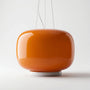 Rounded Glass Pendant Ceiling Lamp -  Glowdome