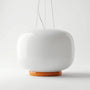 Rounded Glass Pendant Ceiling Lamp -  Glowdome