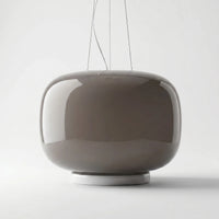 Rounded Glass Pendant Ceiling Lamp -  Glowdome