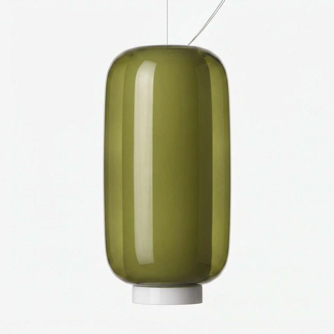 Rounded Glass Pendant Ceiling Lamp -  Glowdome
