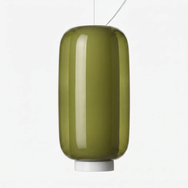 Rounded Glass Pendant Ceiling Lamp -  Glowdome