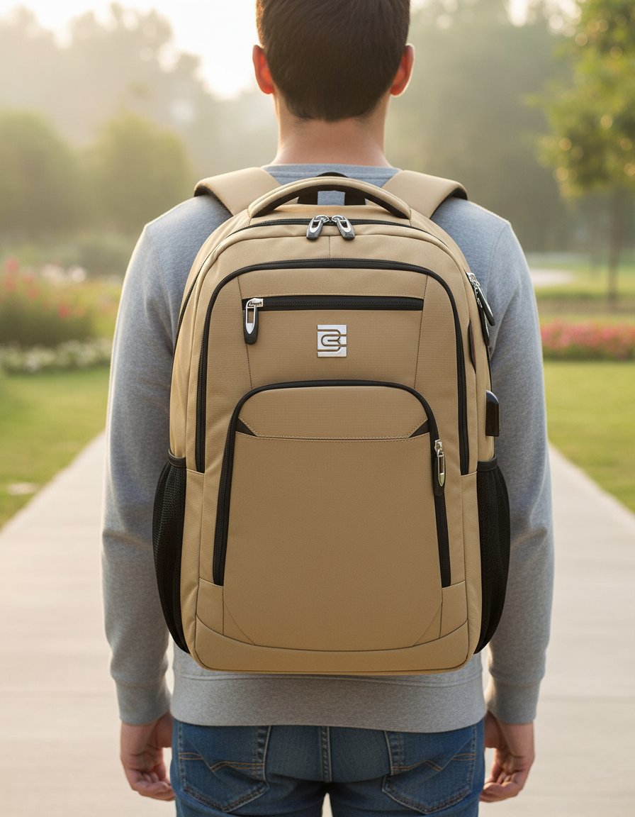 Rucksack For Laptops Up To 15.6 Inches - SecureBag 