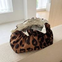 Ruffle Top Cosmetische Pouch - Pearlynn