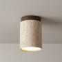 Runde Aufbaumontage Deckenlampe - CalmiLight