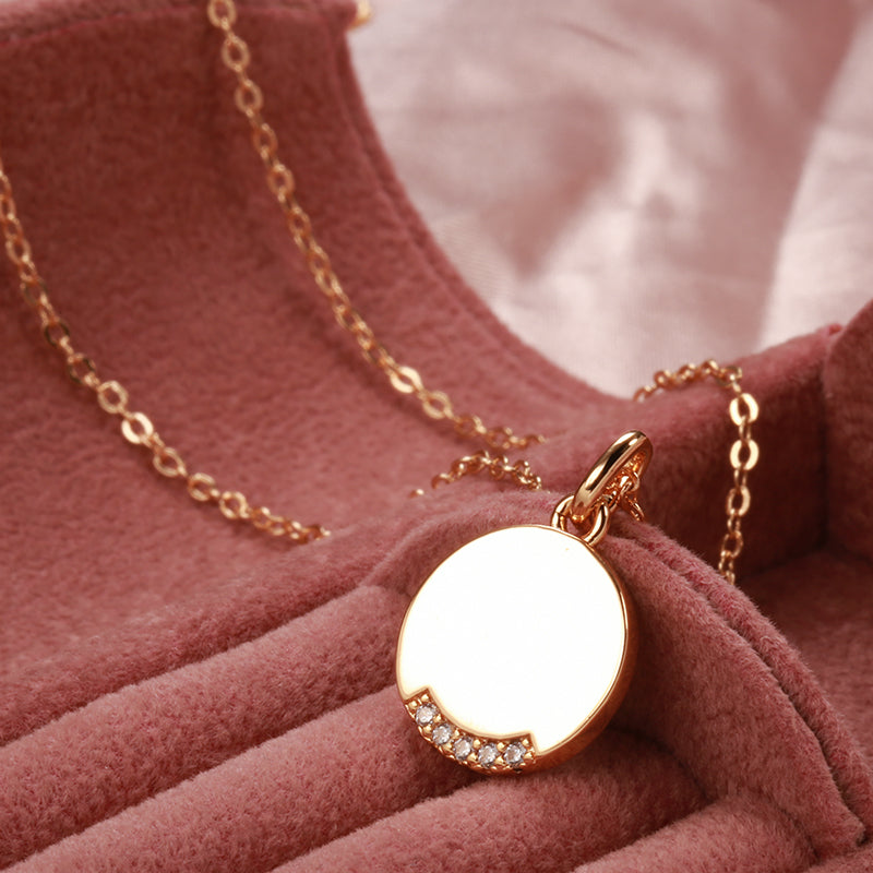 Runde Zirkonkette - GleamNecklace 