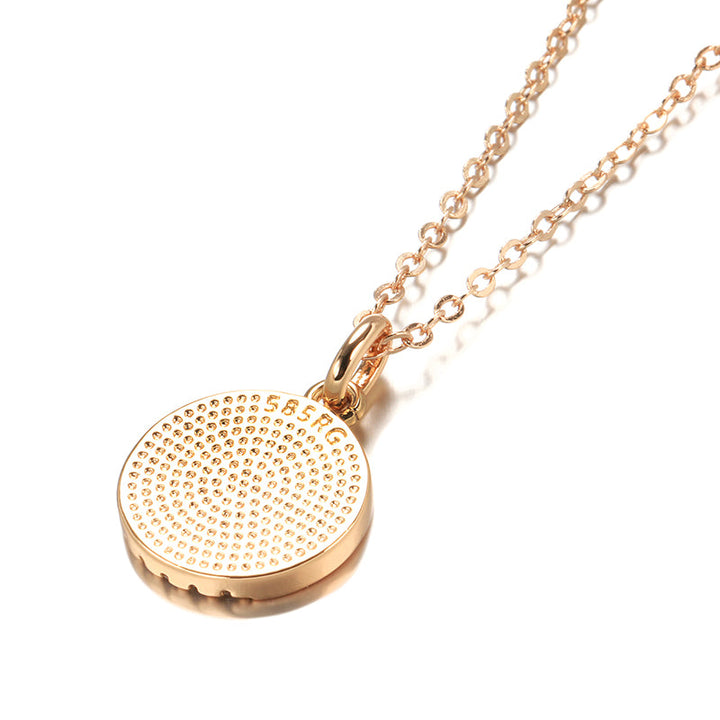 Runde Zirkonkette - GleamNecklace 