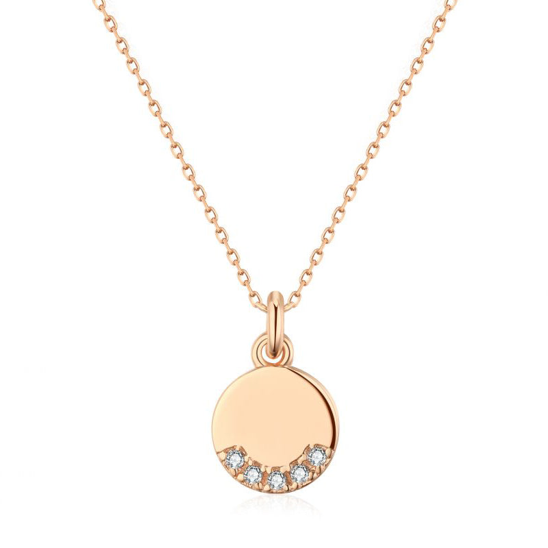 Runde Zirkonkette - GleamNecklace 