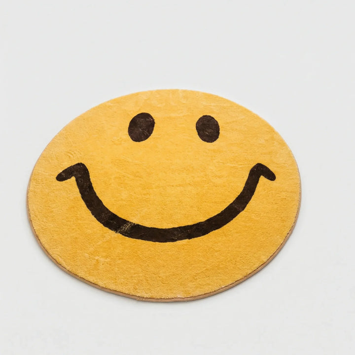 Runder Teppich Mit Smiley - Smilori