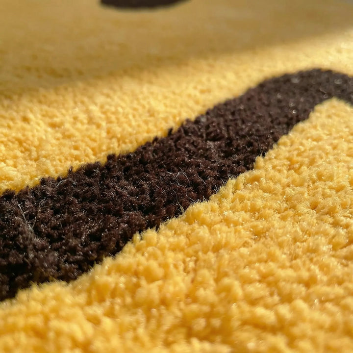 Runder Teppich Mit Smiley - Smilori