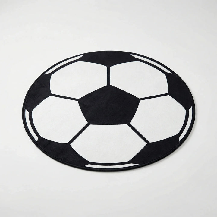 Runder Teppich Mit Sportmotiv - Kickora