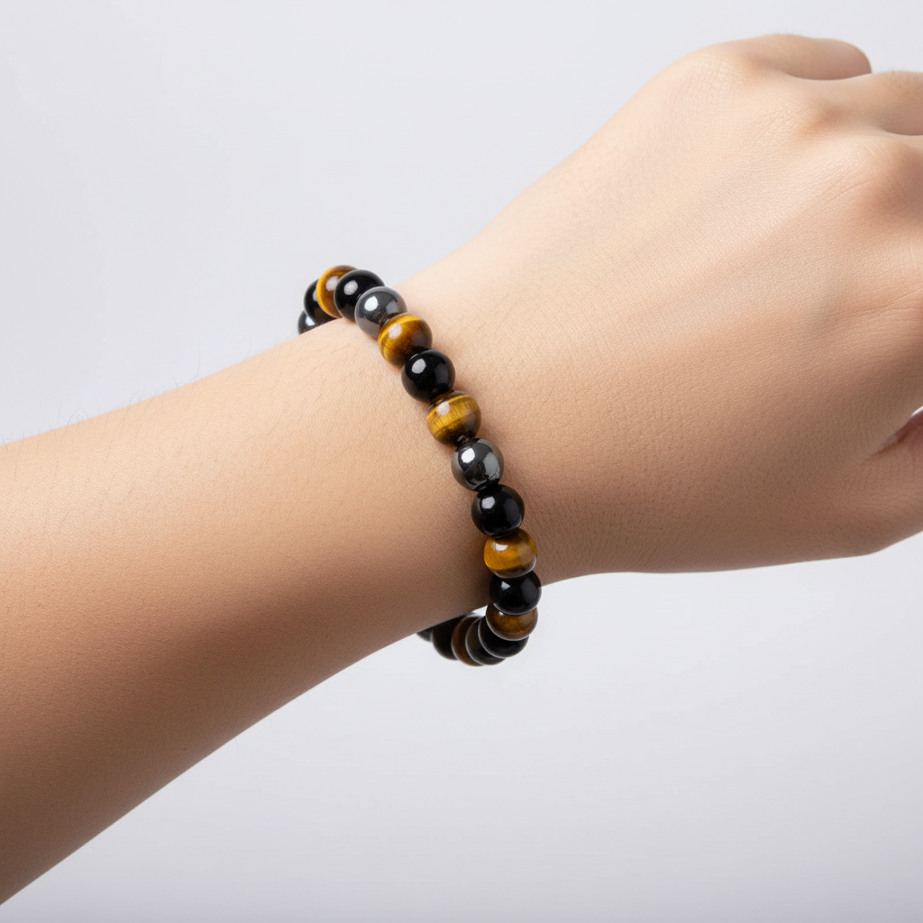 Rundes Armband Aus Stein - ProtectBand 