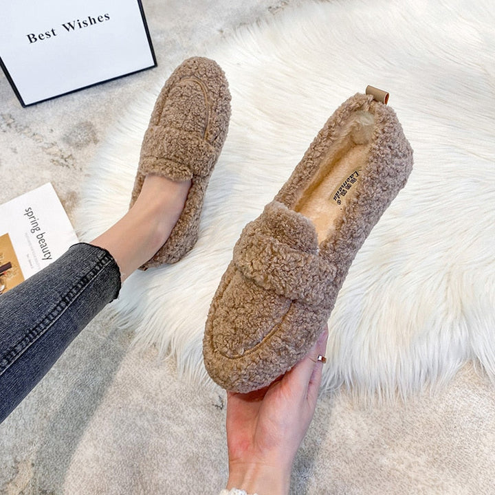 Bequeme Damen Hausschuh-Pantoffeln – Lina