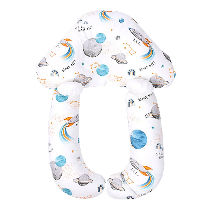 Ergonomisches Babykissen aus Baumwolle für sicheren und bequemen Schlaf