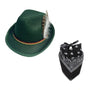 Trachten Accessoire-Set mit Hut & Schal – TrachtenHeld Oktoberfest 2026