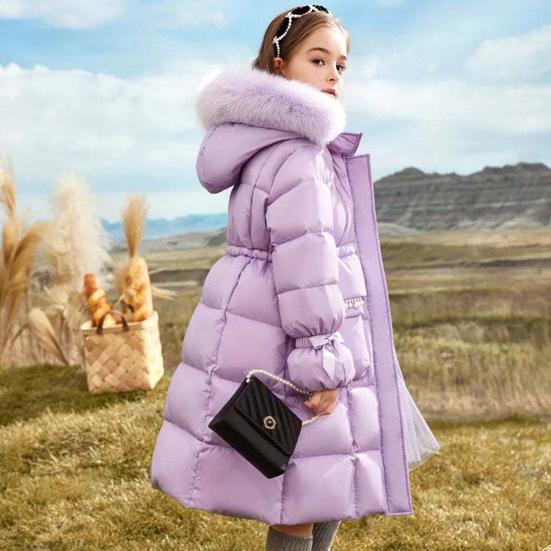 Mädchen Winterjacke – Elina Frostzauber