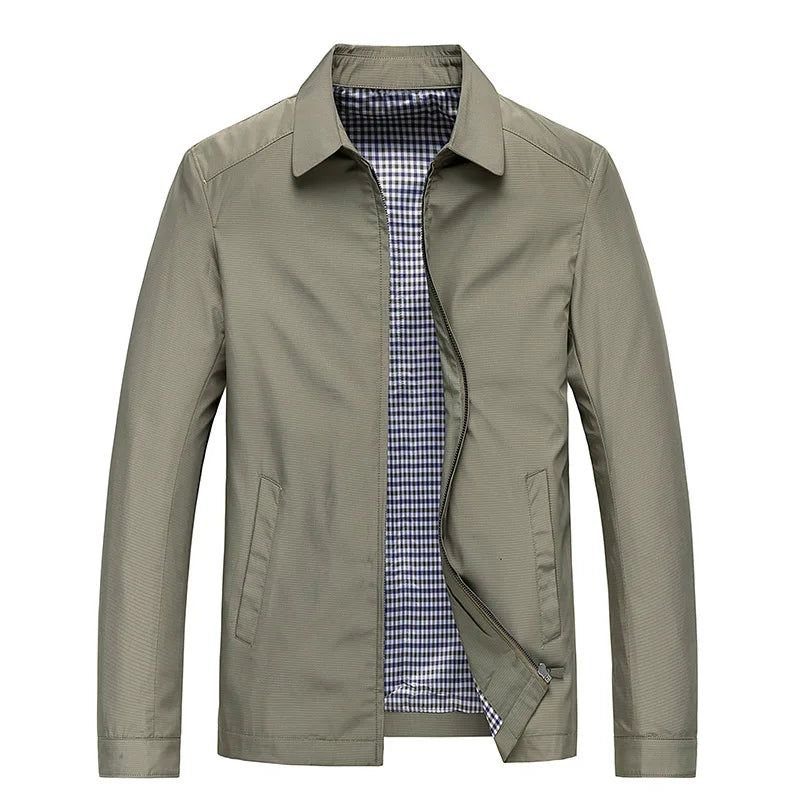 Dünne Herrenjacke mit Business-Design – Laurent