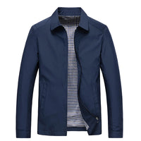 Dünne Herrenjacke mit Business-Design – Laurent