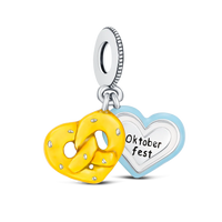 Silberne Armbandanhänger – HerzGlanz Oktoberfest 2026