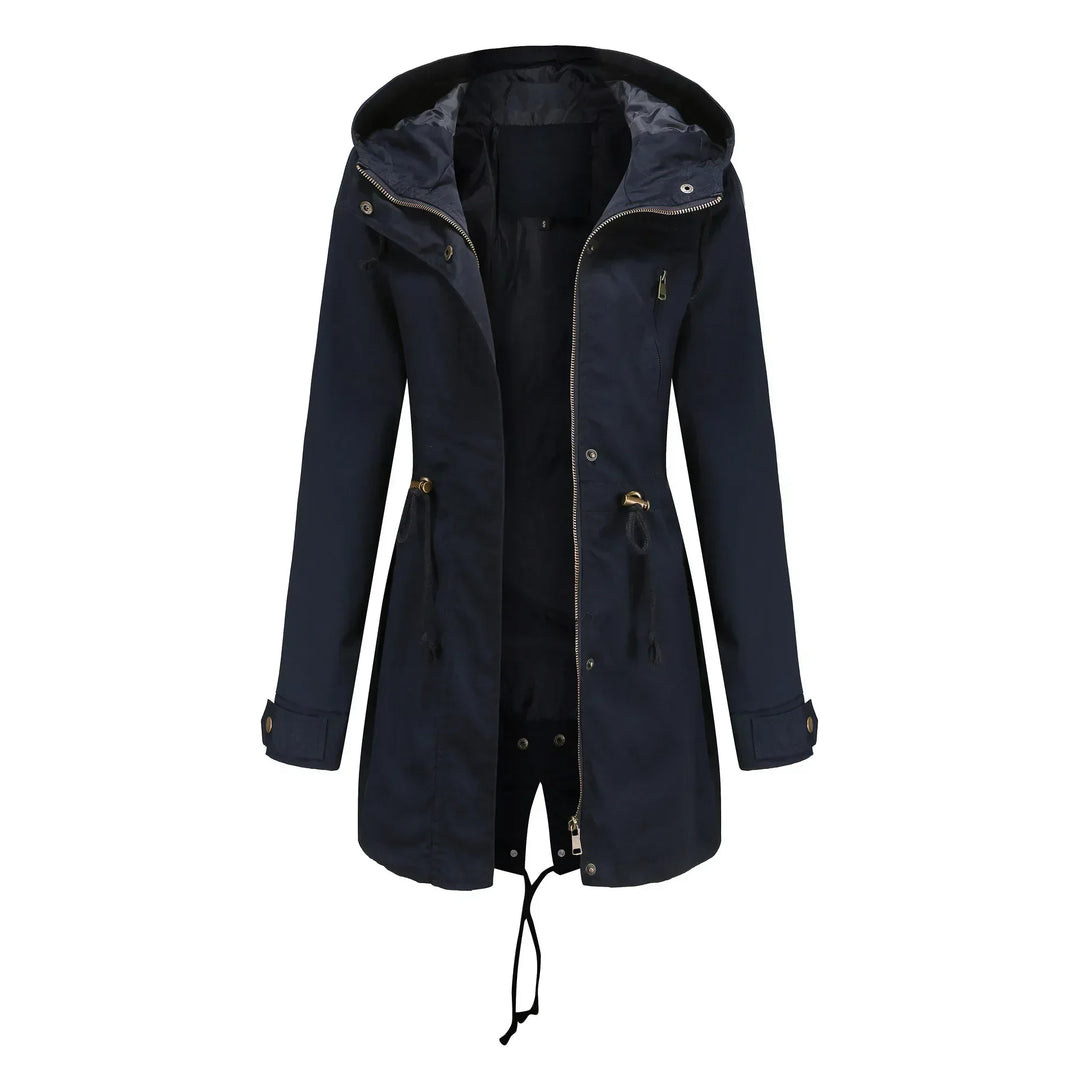 Stilvolle Damen Kapuzenjacke – Marielle Herbstzauber Edition