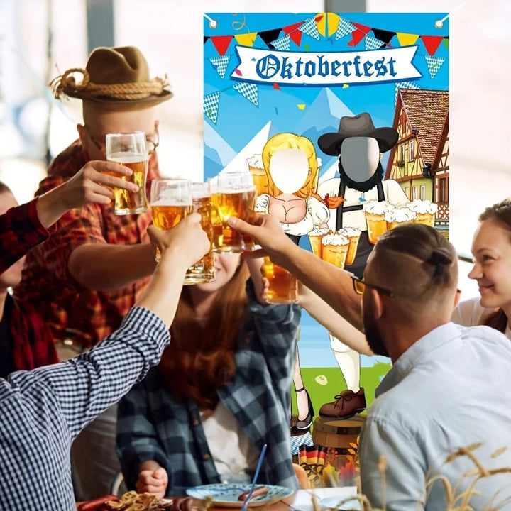 Foto-Hintergrund im Oktoberfest-Design – GaudiKulisse Oktoberfest 2026