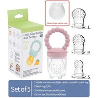 Frucht-Schnuller für Babys – Sicheres Kauen & Selbstständiges Essen lernen (1+1 GRATIS Aktion)