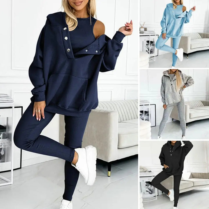 Damen Casual Trainingsanzug – Naeva