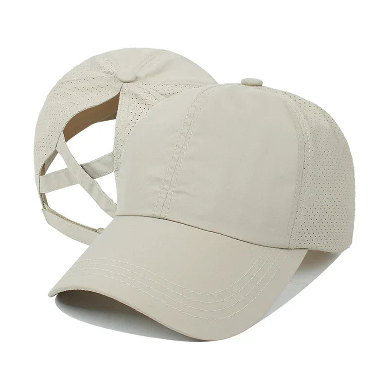 Atmungsaktive Unisex Sport-Basecap aus Mesh mit verstellbarem Sitz – AeroCap