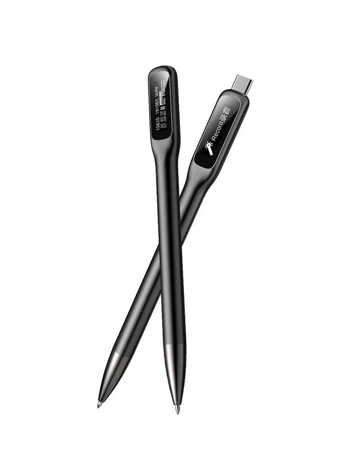 Digitaler Sprachrekorder-Stift mit OLED-Display & MP3-Wiedergabe – NotePro L65