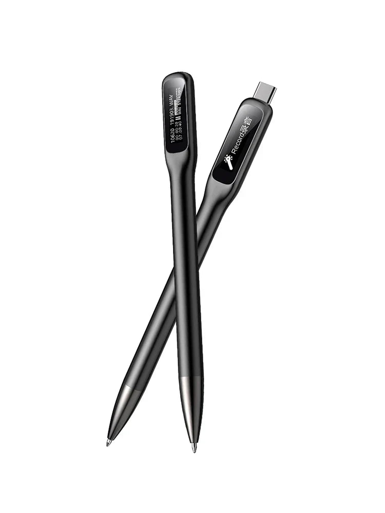 Digitaler Sprachrekorder-Stift mit OLED-Display & MP3-Wiedergabe – NotePro L65
