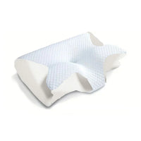 2-in-1 viskoelastisches Nackenstützkissen mit ergonomischem Konturdesign – RestAlign