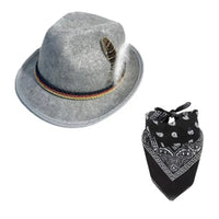 Trachten Accessoire-Set mit Hut & Schal – TrachtenHeld Oktoberfest 2026