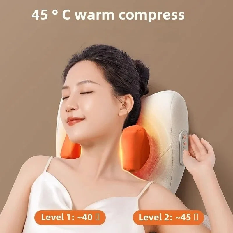 Kabelloses Shiatsu-Massagesofa mit Wärme für Nacken, Rücken und Beine – Auron