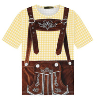 T-Shirt im Lederhosen-Look – WiesnShirt Oktoberfest 2026