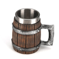 Hölzerner Bierkrug mit Edelstahleinsatz (600 ml) – EichenKrug Oktoberfest 2026