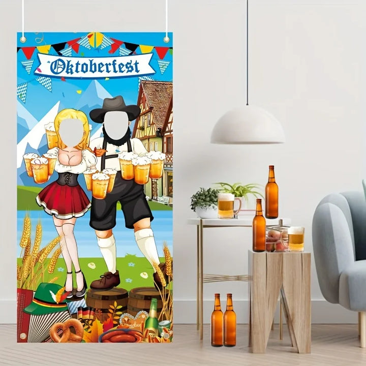 Foto-Hintergrund im Oktoberfest-Design – GaudiKulisse Oktoberfest 2026