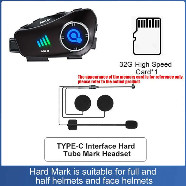 Bluetooth Motorradhelm Kamera 1080P HD wasserdicht – ApexRide