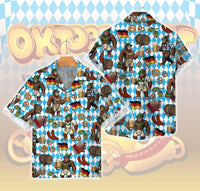 Herren Hemd mit Oktoberfest Print – BayernHemd Oktoberfest 2026