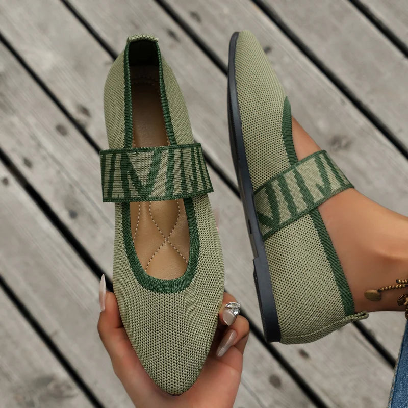 Stilvolle Damen Sommerschuhe mit spitzer Zehenpartie – Lina