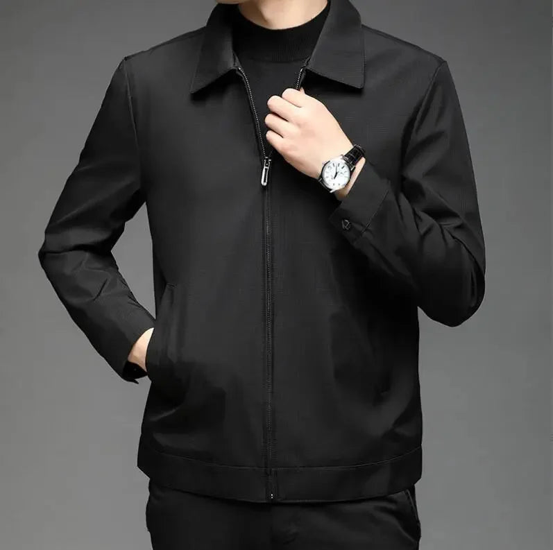 Gefütterte Herren Winterjacke aus Polyester – Arvid