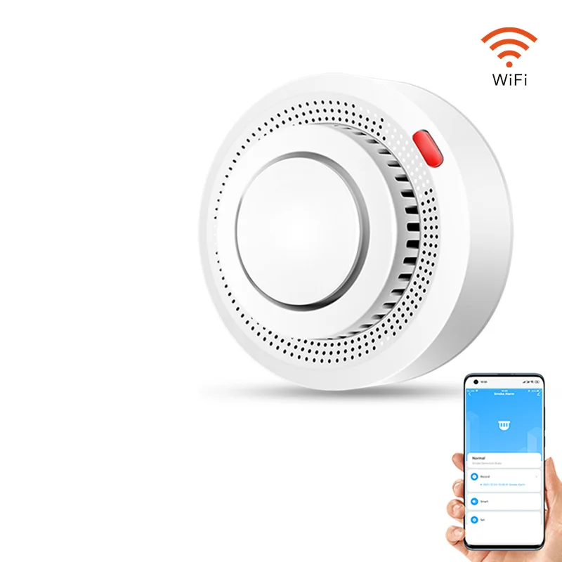Intelligenter WiFi Rauchmelder Feuermelder 85dB – SafeSense