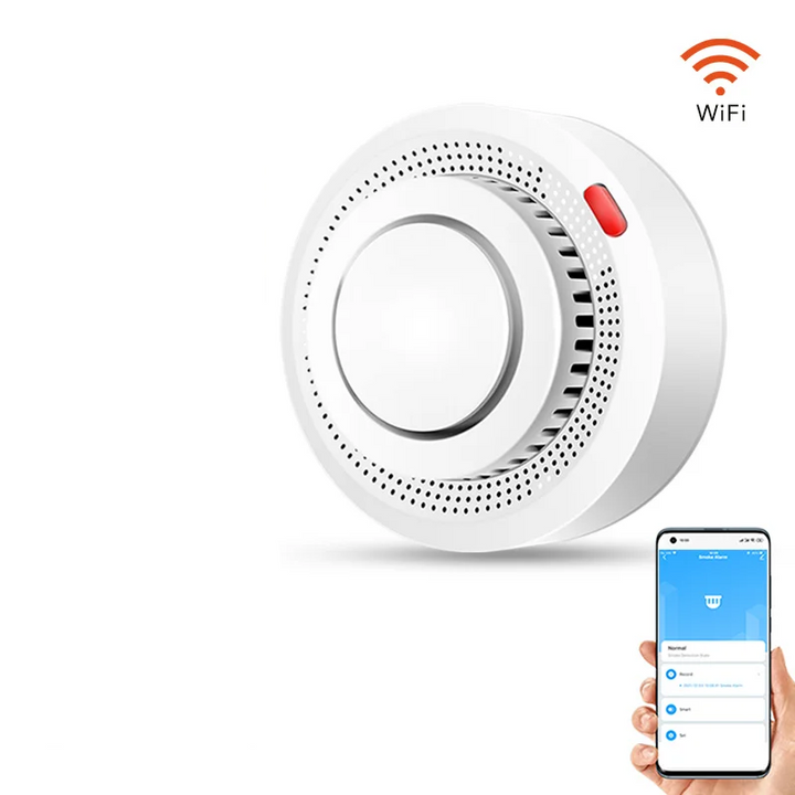 Intelligenter WiFi Rauchmelder Feuermelder 85dB – SafeSense