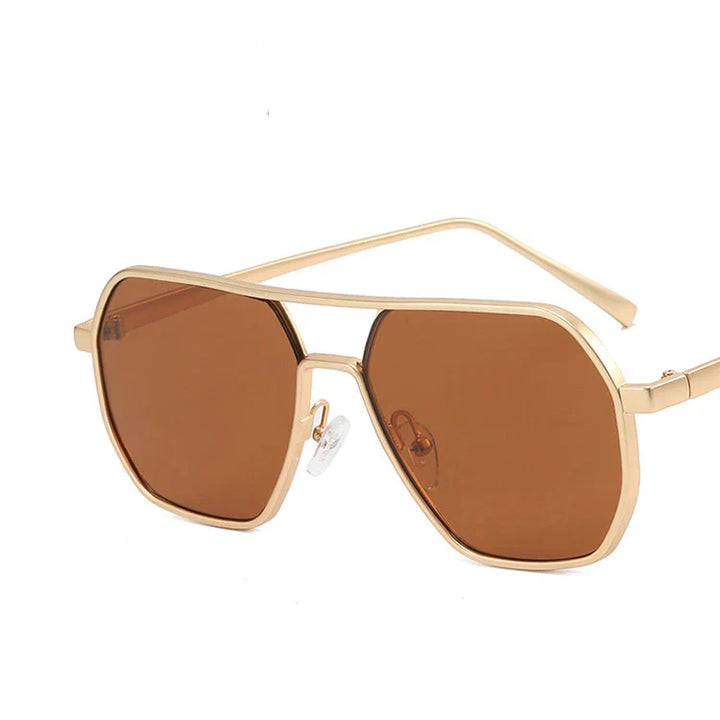 Klassische Herren Sonnenbrille mit Metallrahmen & UV400 Schutz – Matteo
