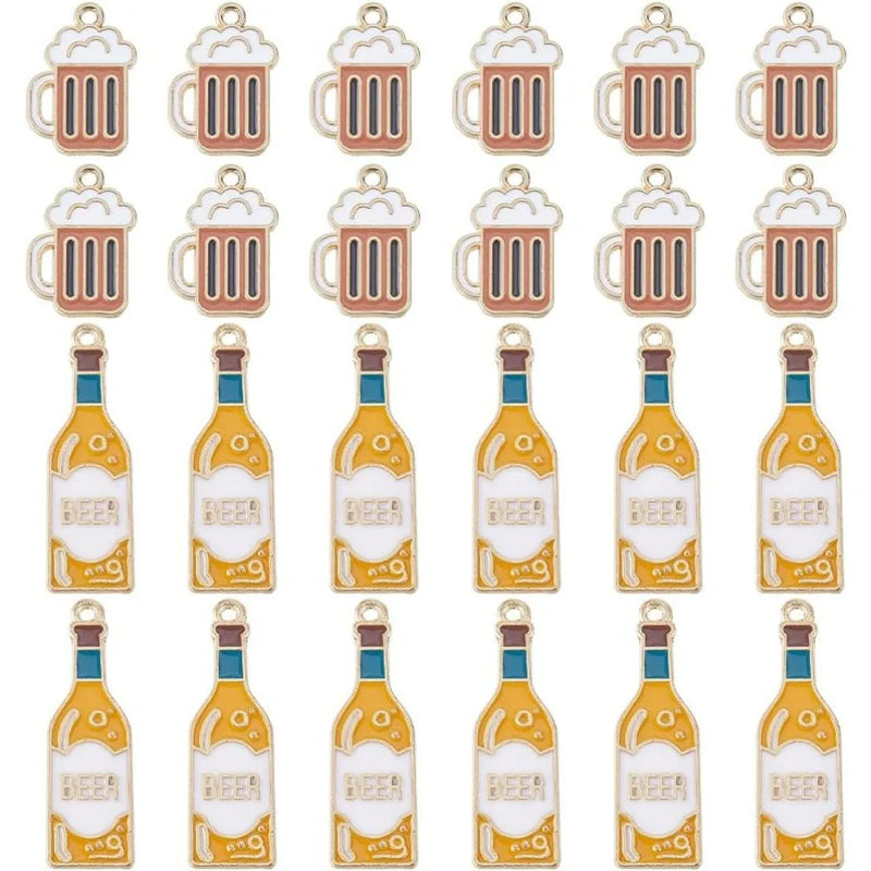 Schmuckanhänger im Bier-Design (40er-Set) – ProstCharms Oktoberfest 2026