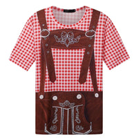T-Shirt im Lederhosen-Look – WiesnShirt Oktoberfest 2026