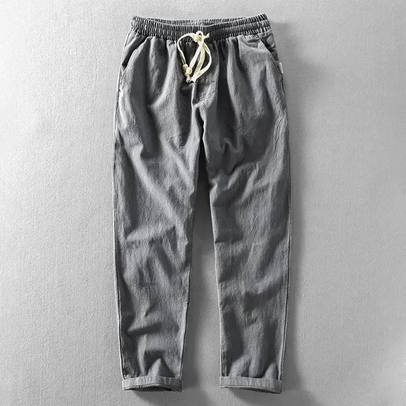 Ultraleichte Atmungsaktive Herren-Leinenhose – Fabio