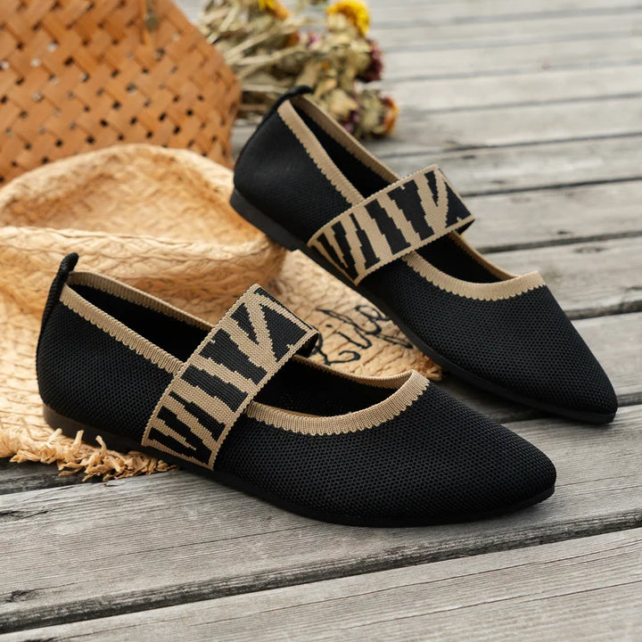 Stilvolle Damen Sommerschuhe mit spitzer Zehenpartie – Lina