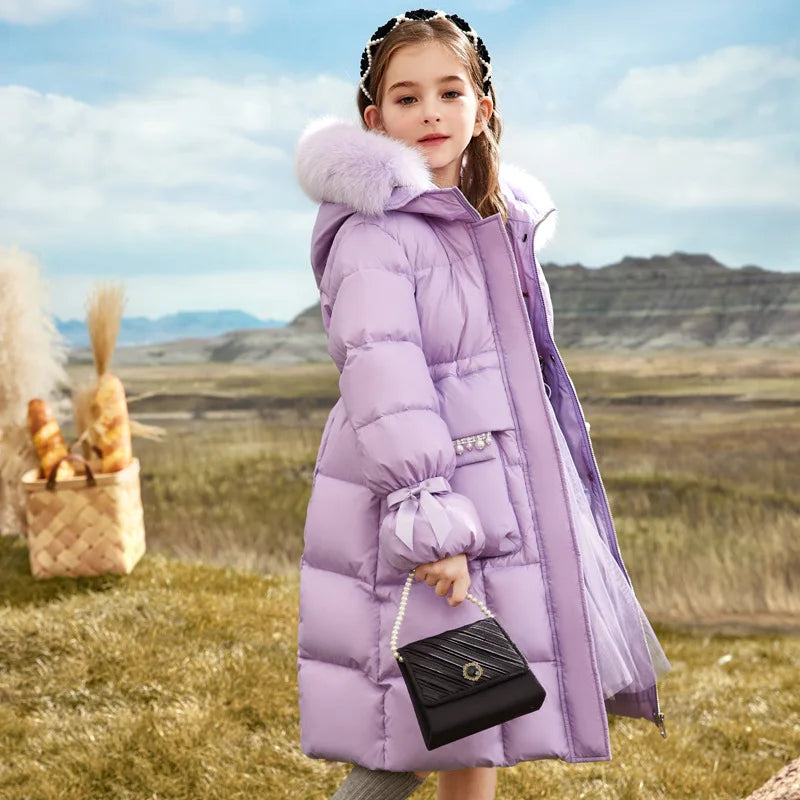 Mädchen Winterjacke – Elina Frostzauber